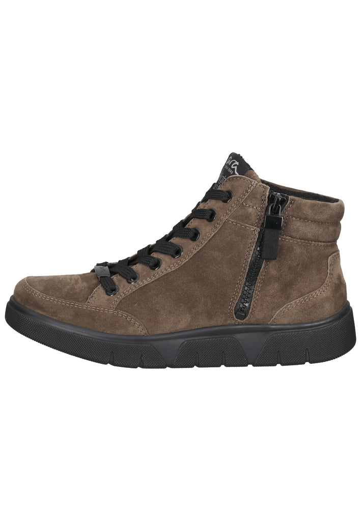 ara Sneaker Veloursleder Dunkelgrün - surf4shoes