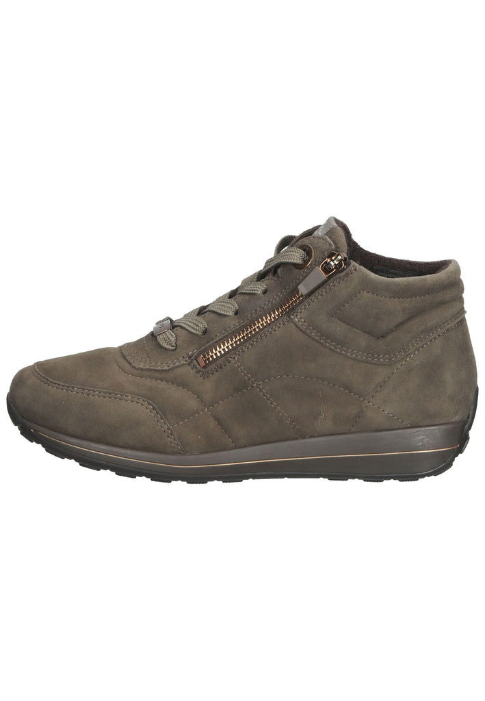 ara Sneaker Veloursleder Dunkelgrün - surf4shoes