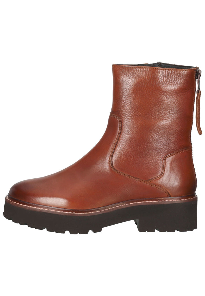 ara Stiefelette Glattleder Cognac - surf4shoes