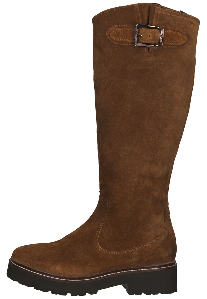ara Stiefel Veloursleder Cognac - surf4shoes