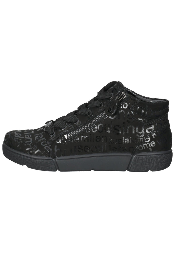 ara Sneaker Veloursleder Schwarz - surf4shoes