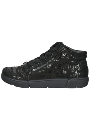 ara Sneaker Veloursleder Schwarz - surf4shoes