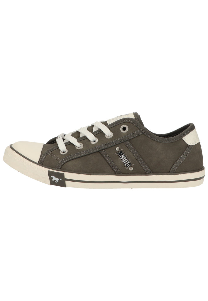 Mustang Sneaker Lederimitat Grau - surf4shoes