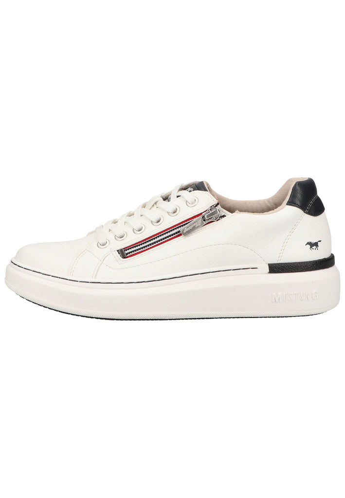 Mustang Sneaker PU Weiß - surf4shoes