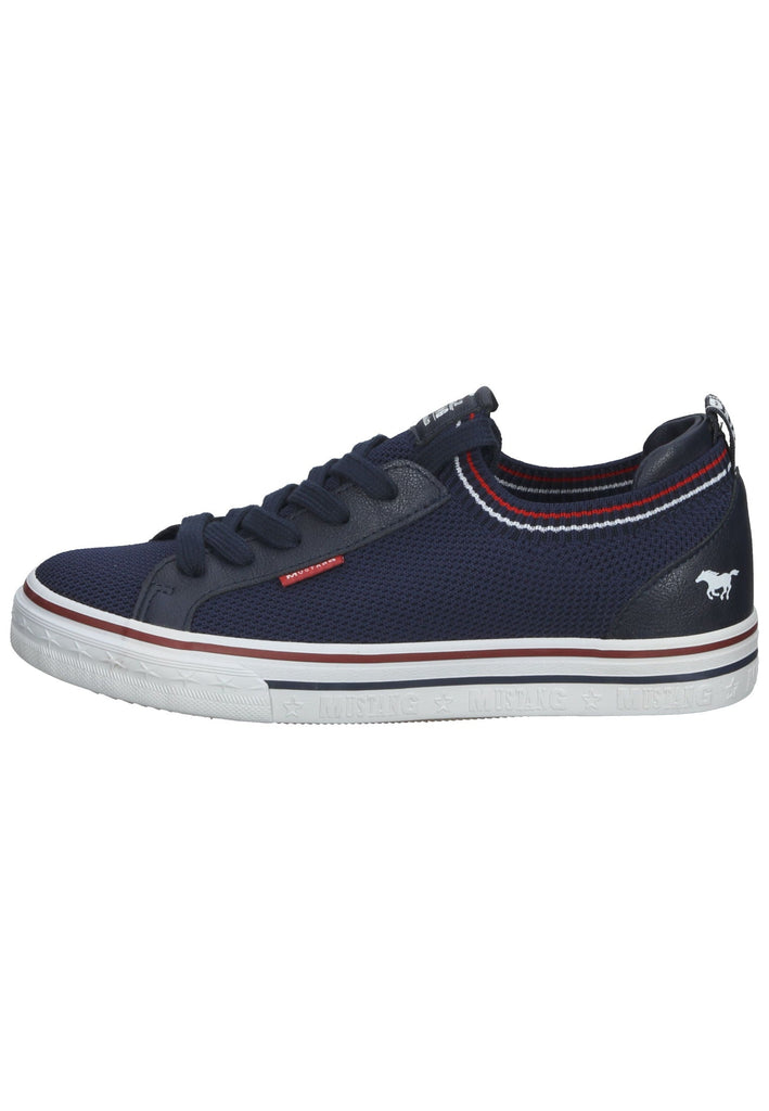 Mustang Sneaker Textil Dunkelblau - surf4shoes
