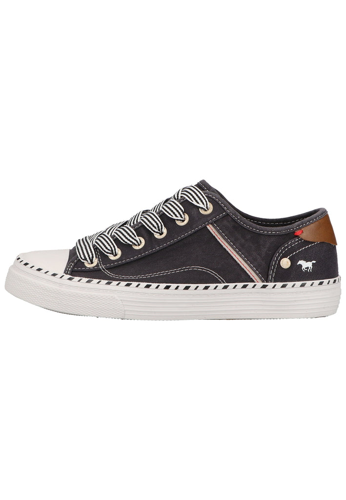 Mustang Sneaker Textil Schwarz - surf4shoes