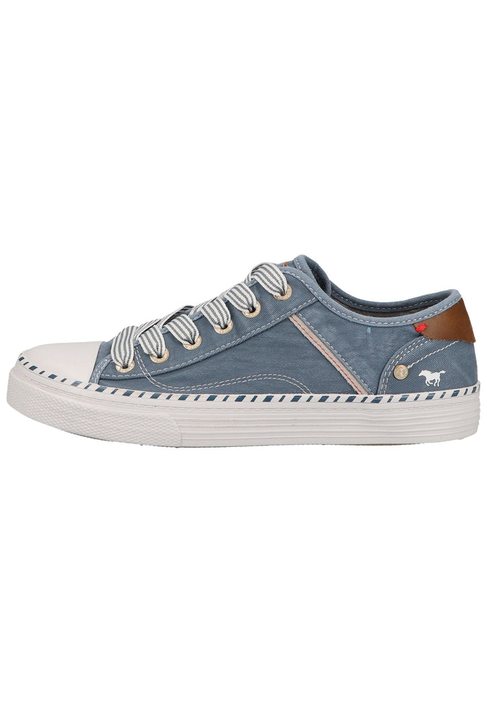 Mustang Sneaker Textil Blau - surf4shoes