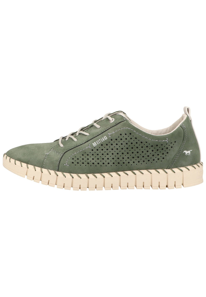 Mustang Sneaker Textil Grün - surf4shoes