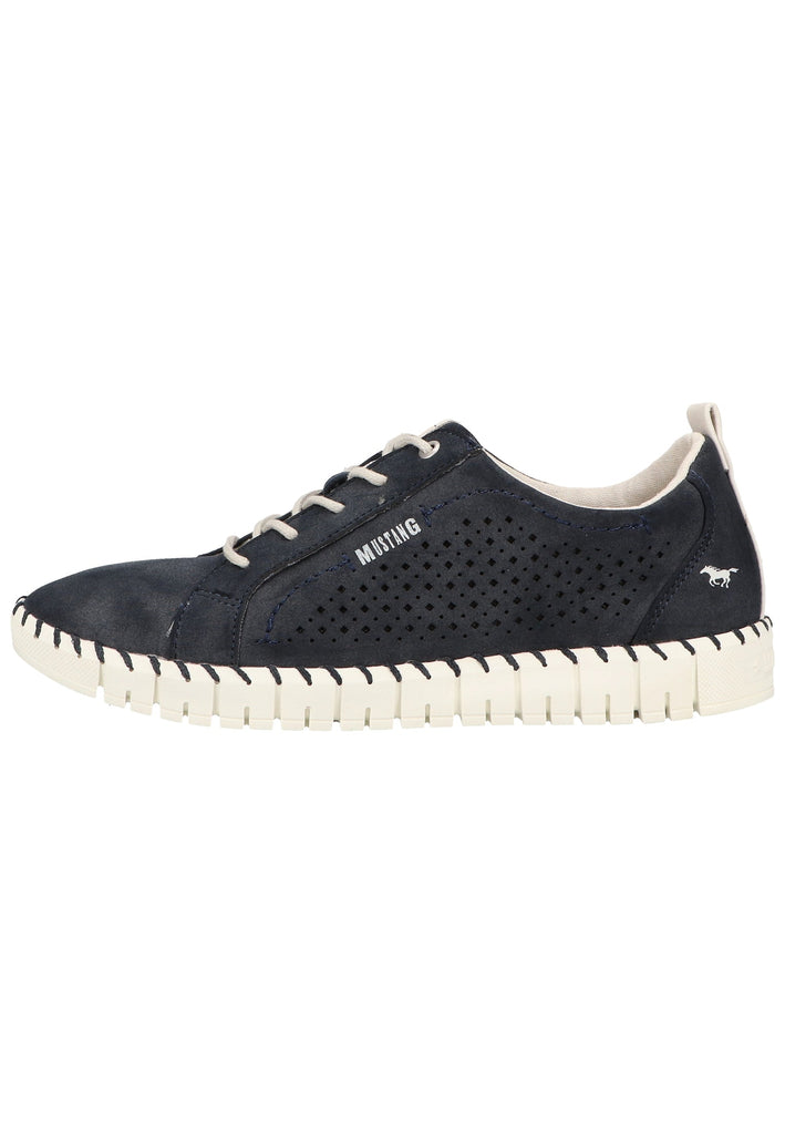 Mustang Sneaker Textil Blau - surf4shoes