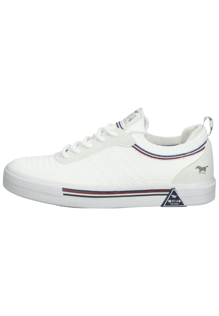 Mustang Sneaker Textil Weiß - surf4shoes