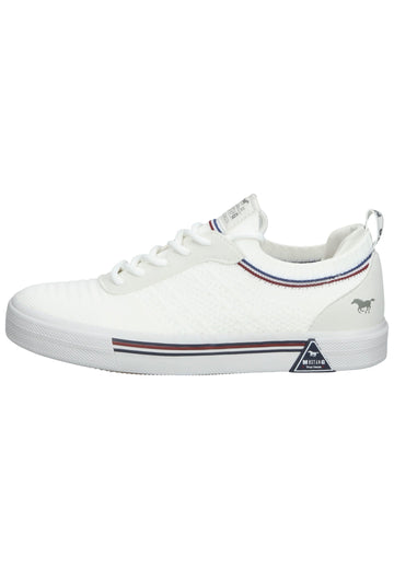Mustang Sneaker Textil Weiß - surf4shoes