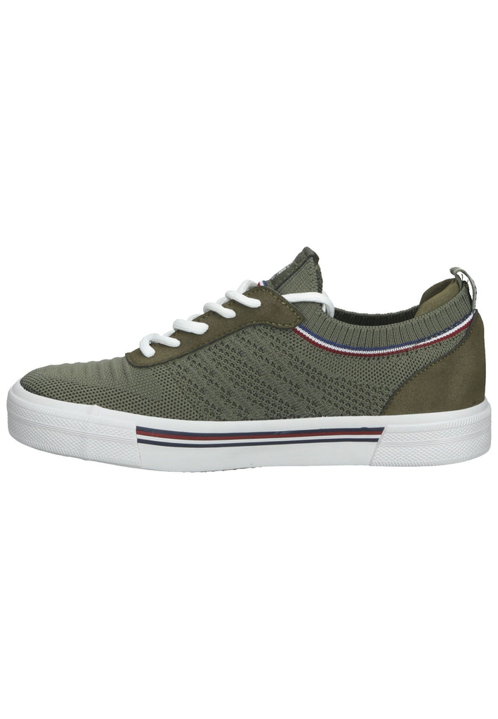Mustang Sneaker Textil Oliv - surf4shoes