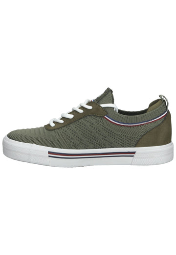 Mustang Sneaker Textil Oliv - surf4shoes