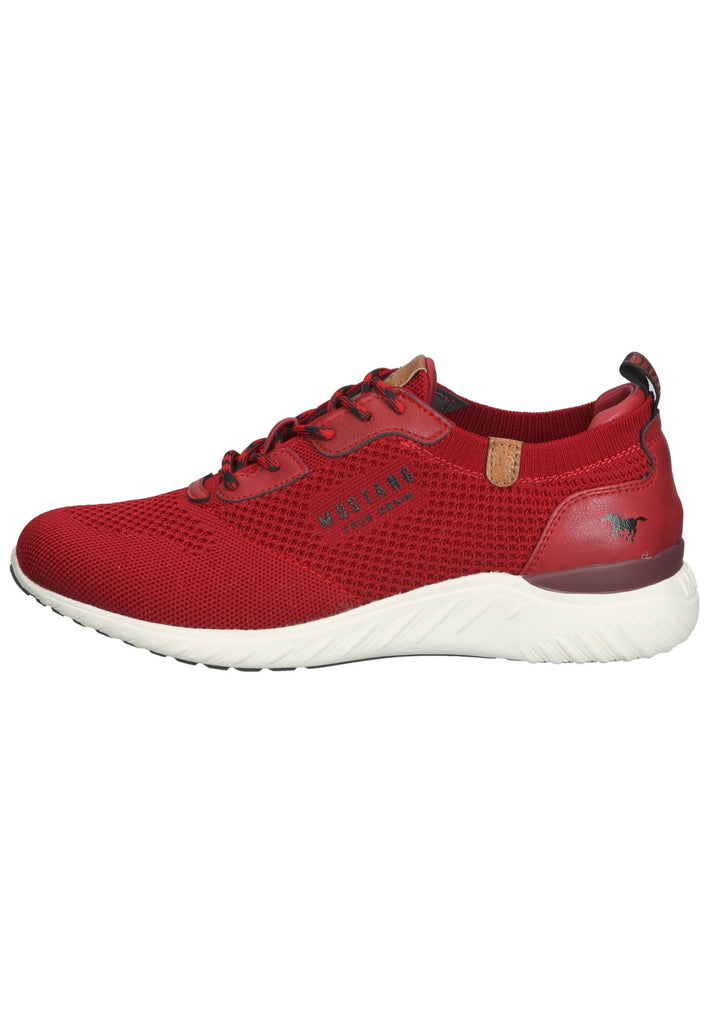 Mustang Sneaker Lederimitat/Textil Rot - surf4shoes