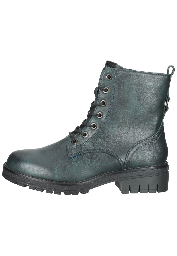 Mustang Stiefelette Lederimitat Petrol - surf4shoes