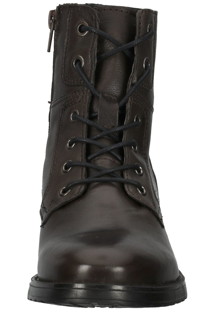 Mustang Stiefelette Leder Dunkelbraun - surf4shoes