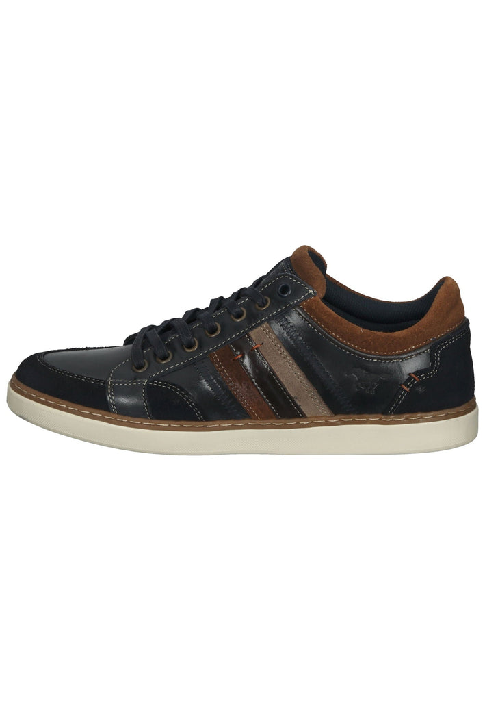 Mustang Sneaker Leder Navy - surf4shoes