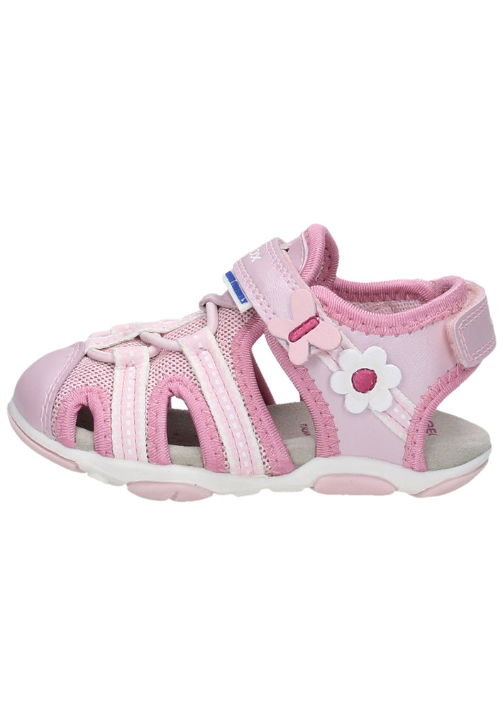 Geox Sandalen Lederimitat/Mesh Pink - surf4shoes
