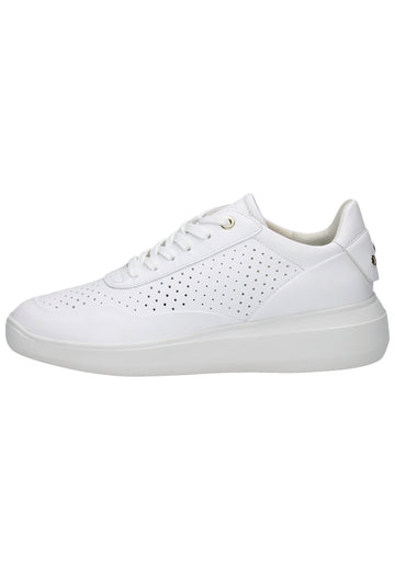 Geox Sneaker Nappaleder Weiß - surf4shoes