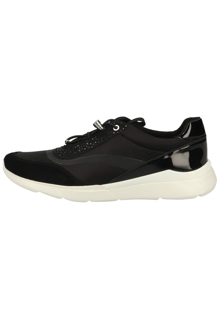 Geox Sneaker Veloursleder/Textil Schwarz - surf4shoes