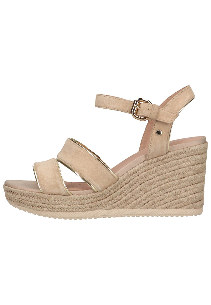 Geox Sandalen Veloursleder/Synthetik Sand/Gold - surf4shoes