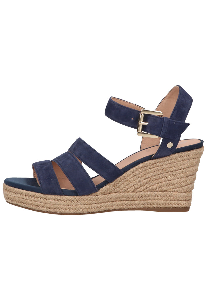 Geox Sandalen Veloursleder Blau - surf4shoes