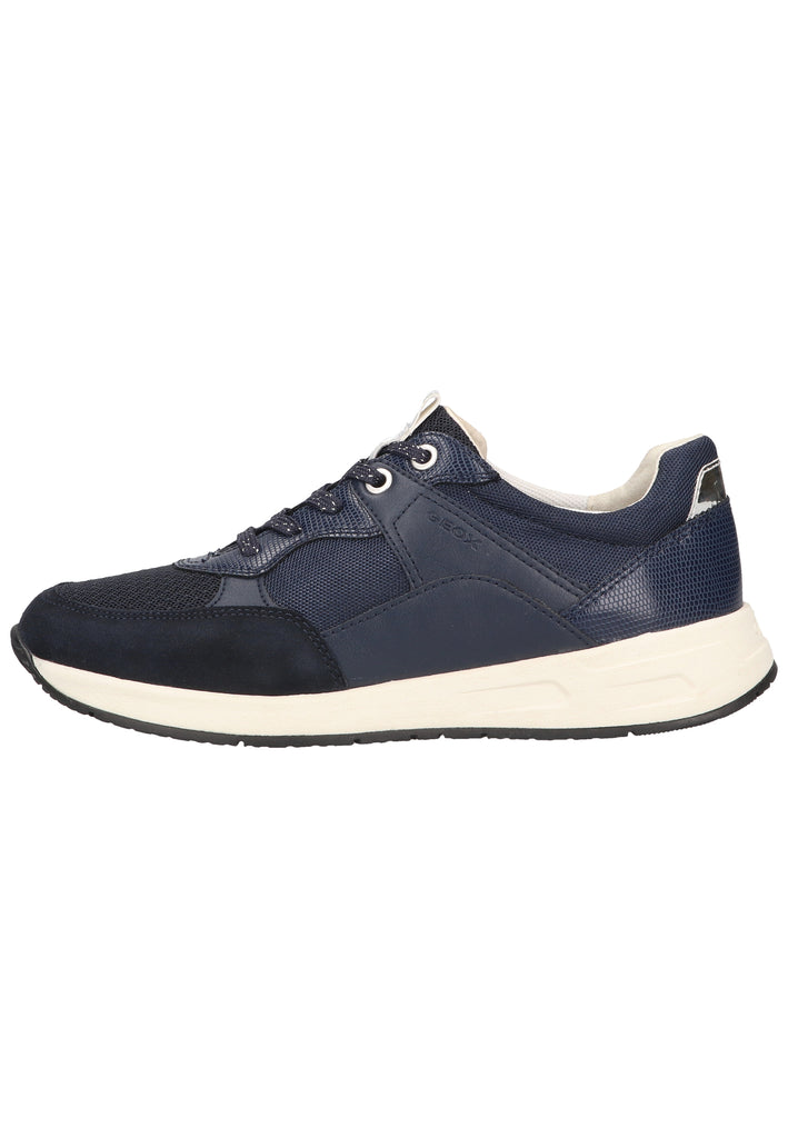 Geox Sneaker Lederimitat/Textil Navy - surf4shoes
