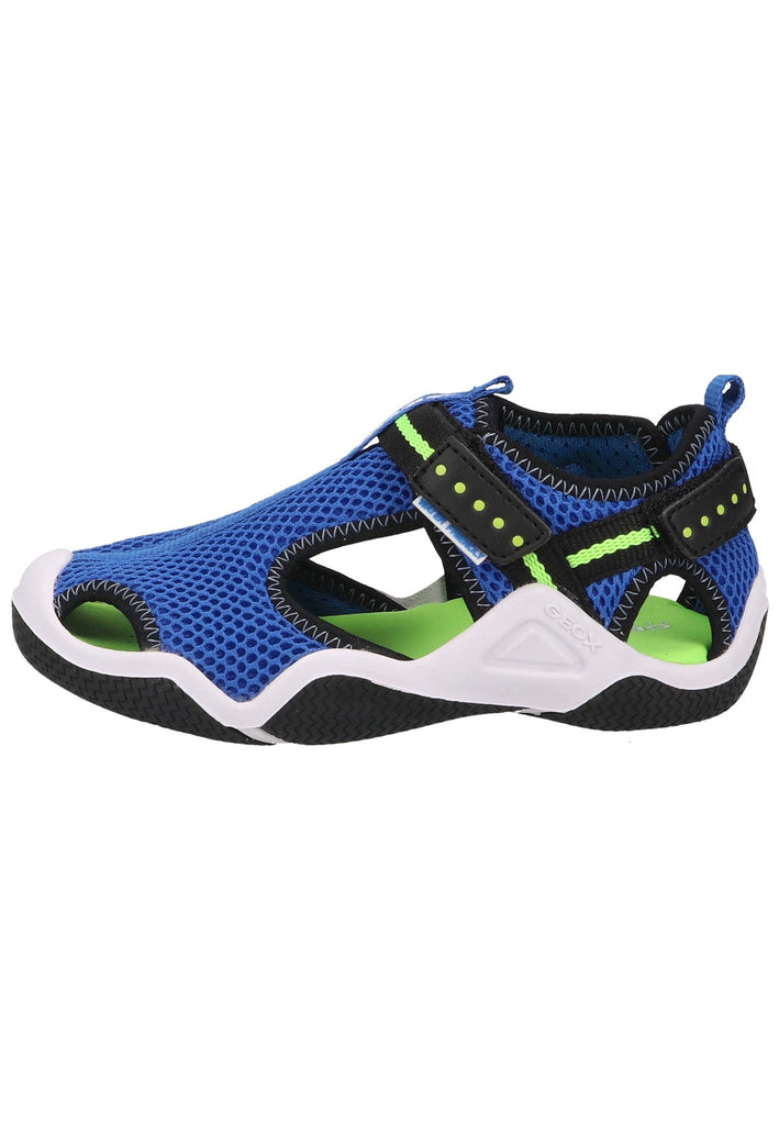 Geox Sandalen Lederimitat/Mesh Royal - surf4shoes