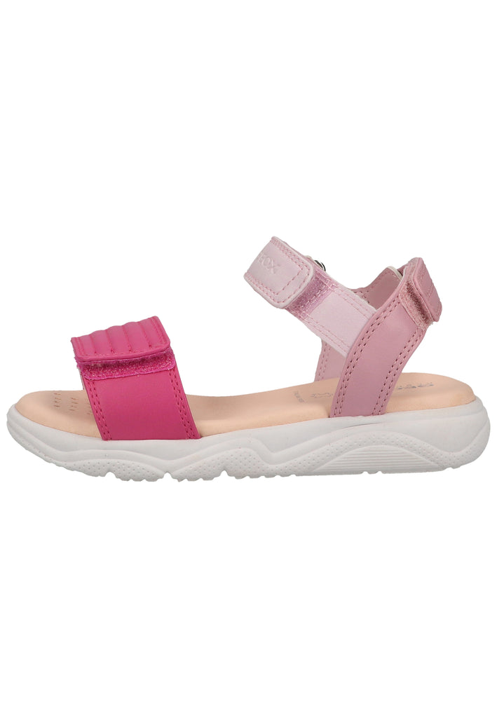 Geox Sandalen Lederimitat Fuchsia - surf4shoes