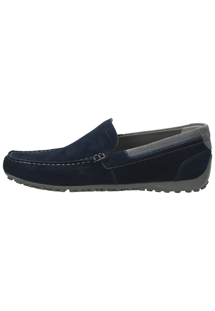 Geox Slipper Veloursleder Navy - surf4shoes