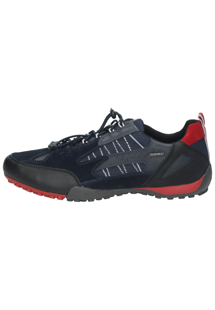 Geox Sneaker Veloursleder/Synthetik Dunkelblau - surf4shoes
