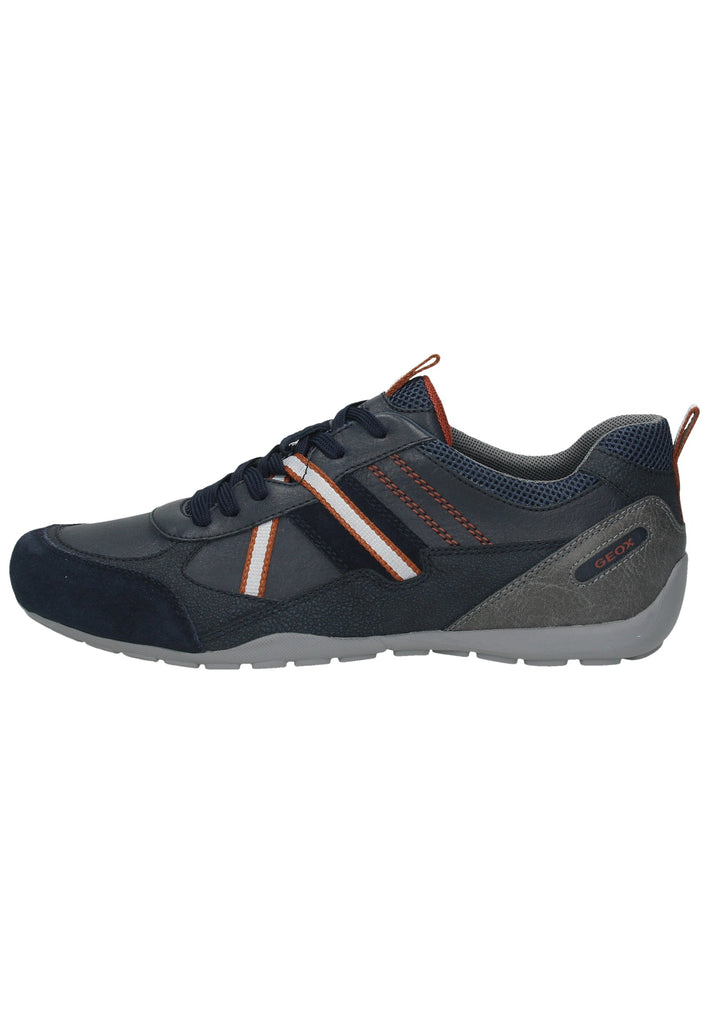 Geox Sneaker Lederimitat/Mesh Dunkelblau - surf4shoes
