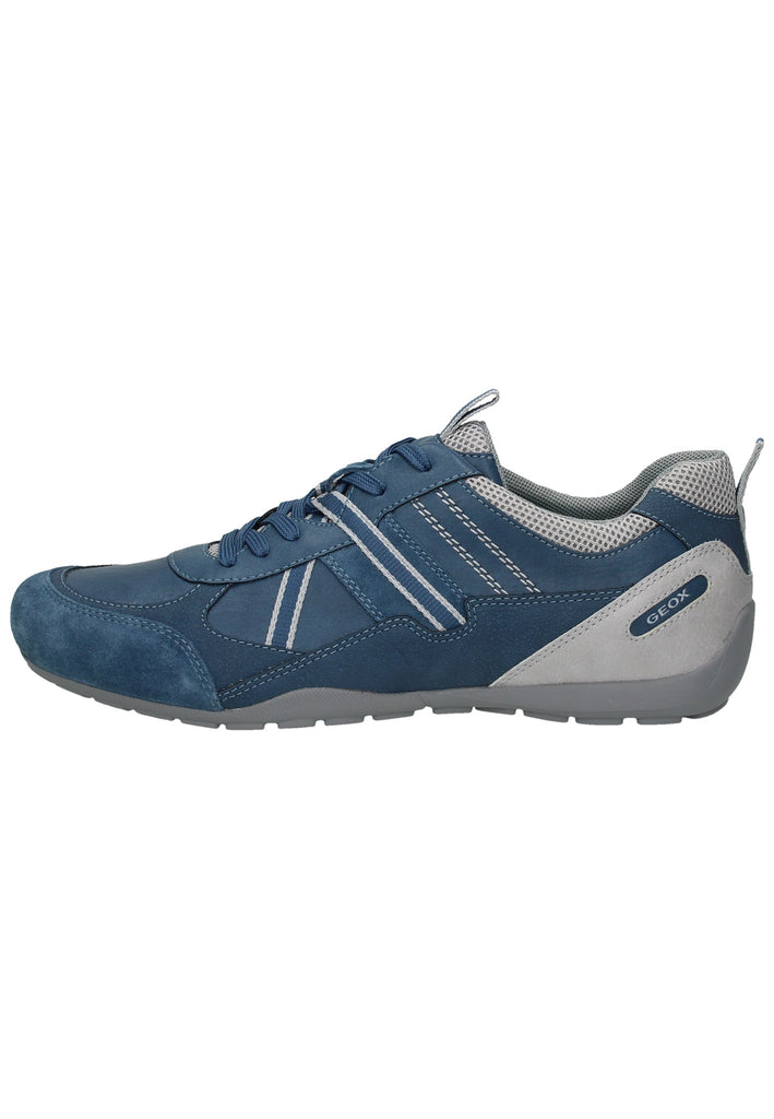 Geox Sneaker Lederimitat/Mesh Hellblau - surf4shoes