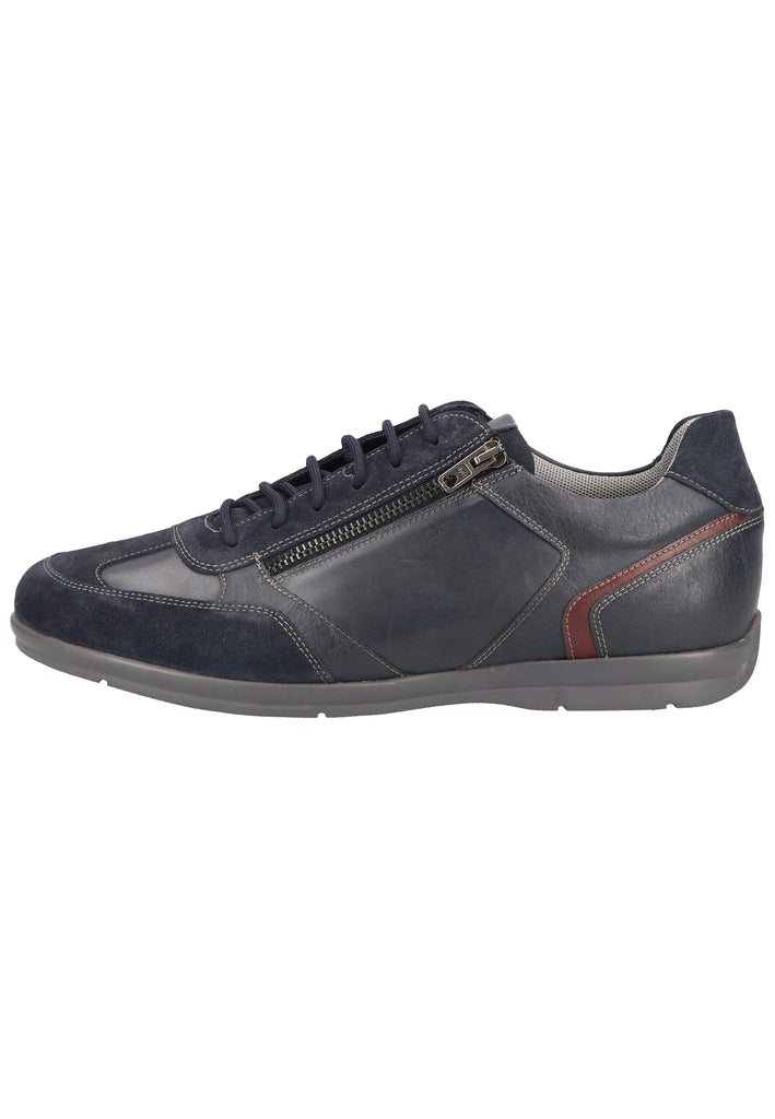 Geox Sneaker Veloursleder/Synthetik Blau - surf4shoes