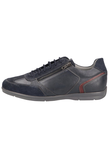 Geox Sneaker Veloursleder/Synthetik Blau - surf4shoes
