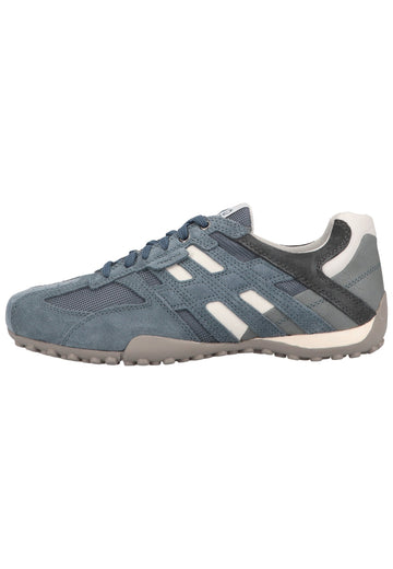 Geox Sneaker Veloursleder/Mesh Jeans - surf4shoes