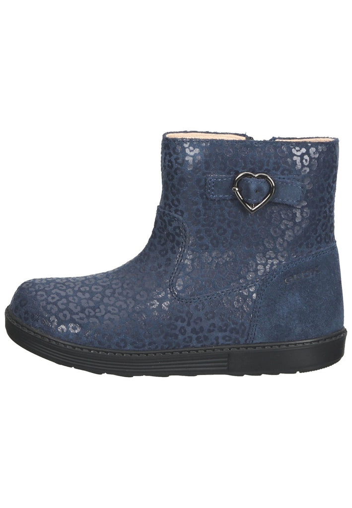 Geox Stiefelette Leder Blau - surf4shoes