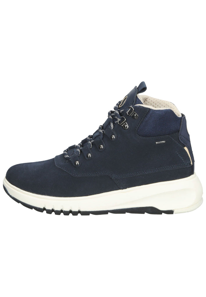 Geox Sneaker Leder/Textil Blau - surf4shoes