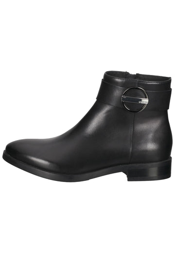 Geox Stiefelette Leder Schwarz - surf4shoes