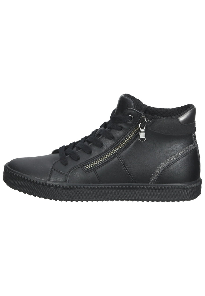 Geox Sneaker Synthetik Schwarz - surf4shoes