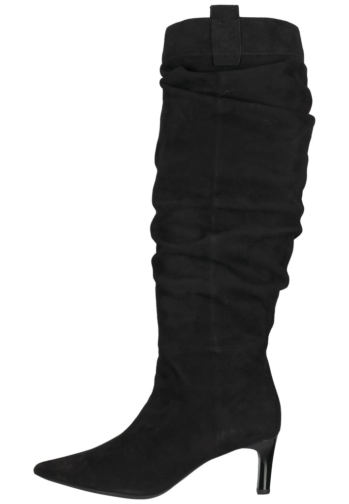 Geox Stiefel Veloursleder Schwarz - surf4shoes