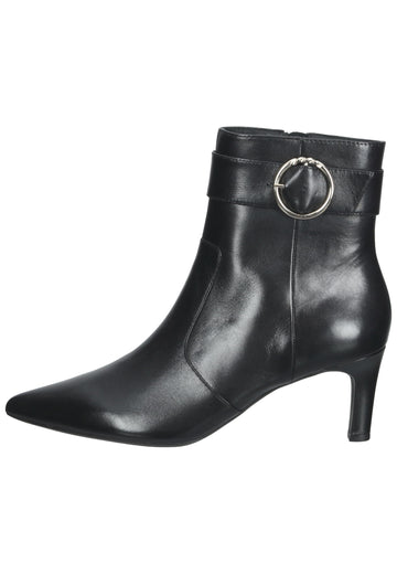 Geox Stiefelette Nappaleder Schwarz - surf4shoes