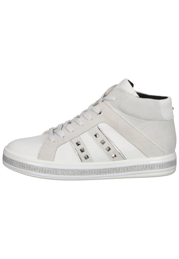 Geox Sneaker Leder Weiß - surf4shoes