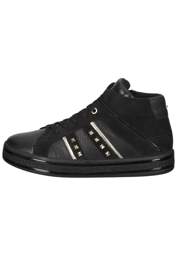 Geox Sneaker Leder Schwarz - surf4shoes