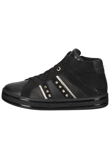 Geox Sneaker Leder Schwarz - surf4shoes
