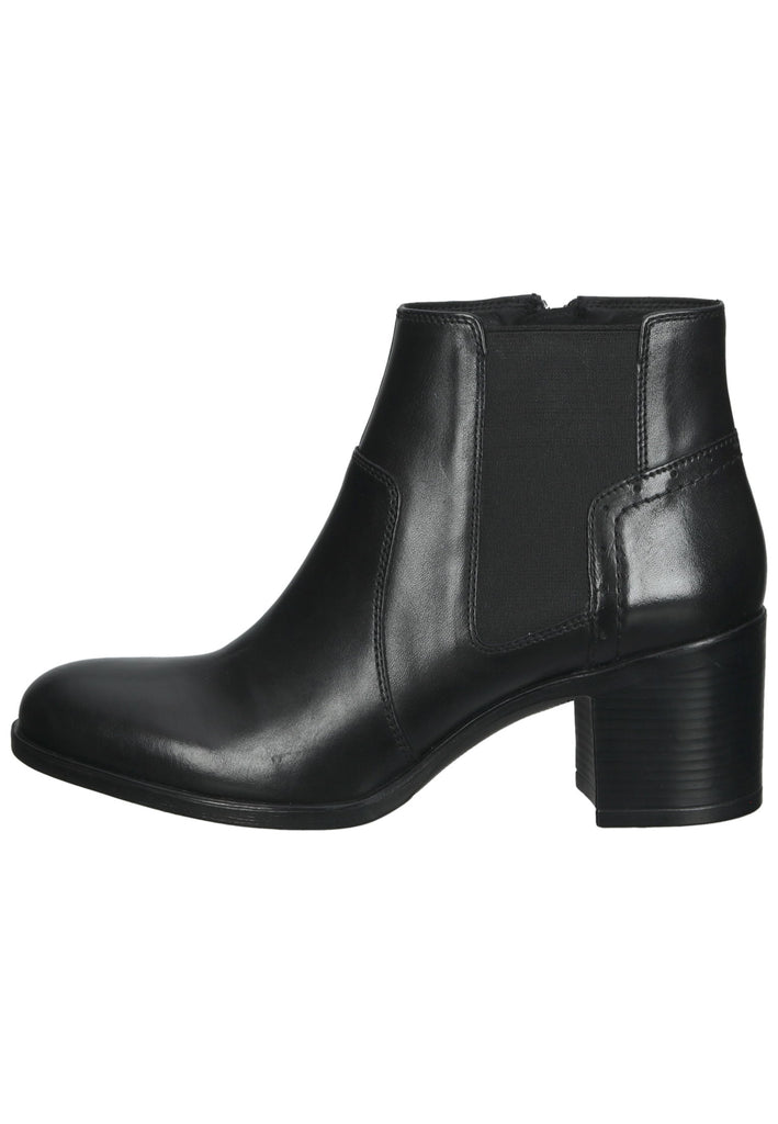 Geox Stiefelette Nappaleder Schwarz - surf4shoes