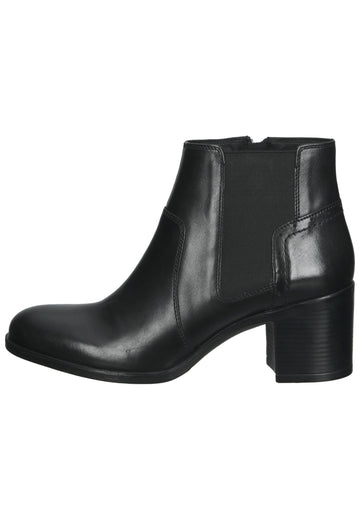 Geox Stiefelette Nappaleder Schwarz - surf4shoes