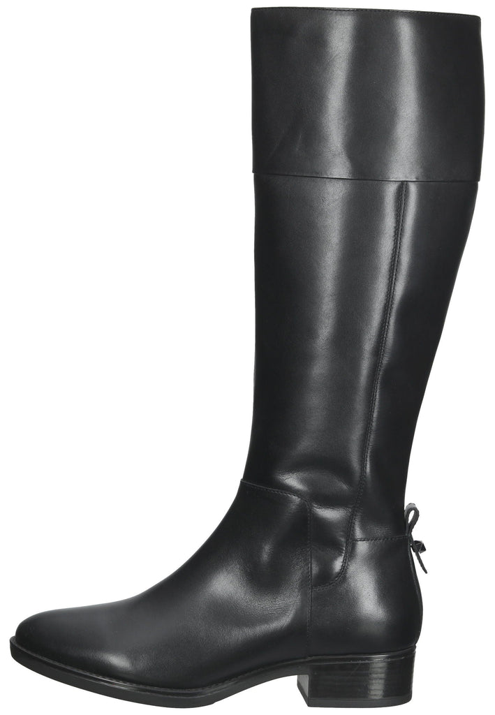 Geox Stiefel Nappaleder Schwarz - surf4shoes