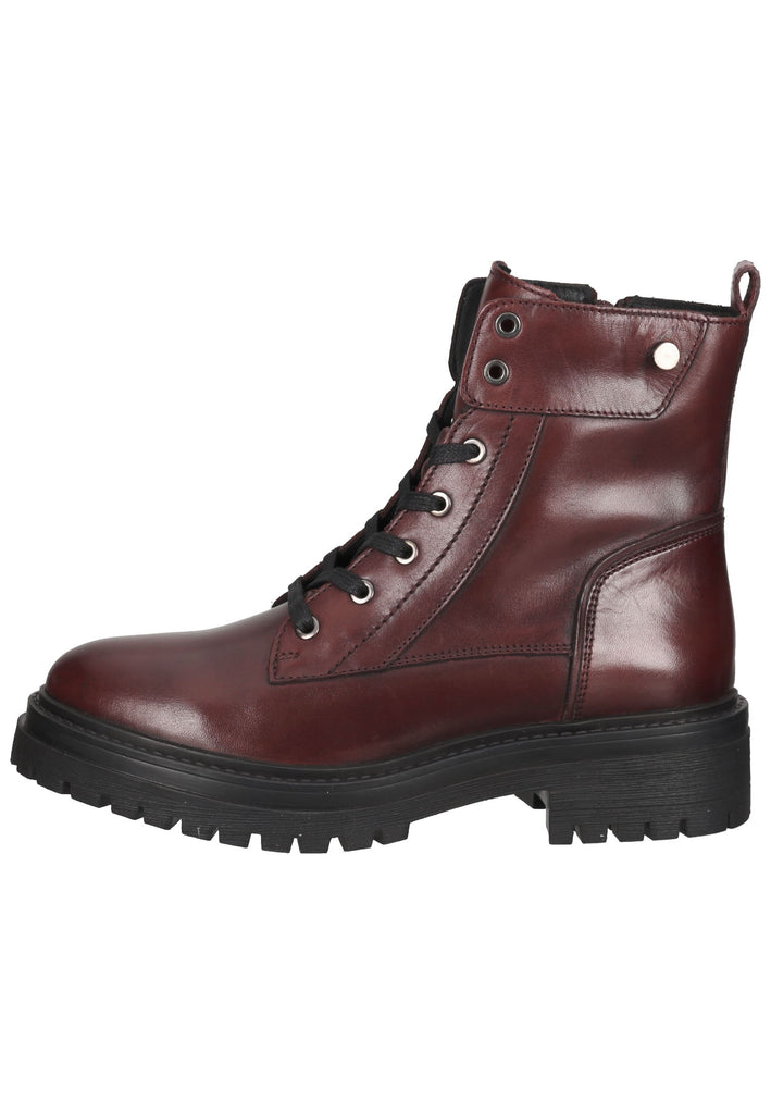 Geox Stiefelette Leder Bordeaux - surf4shoes