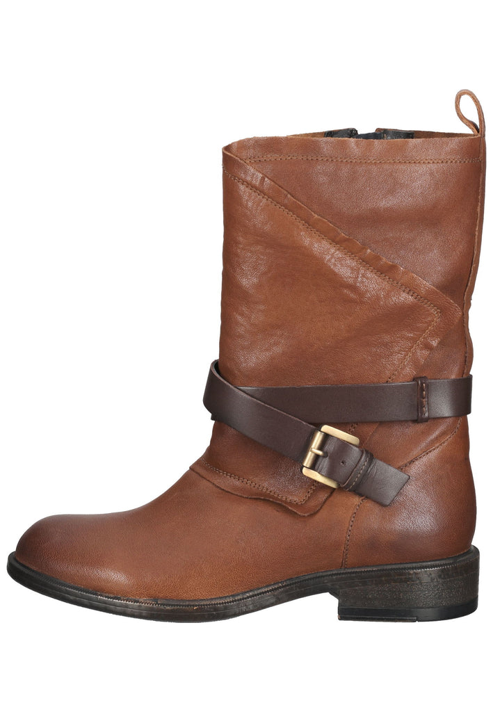Geox Stiefelette Leder Coffee - surf4shoes